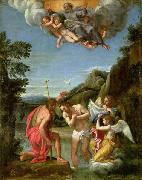 Francesco Albani Baptism of Christ oil painting artist